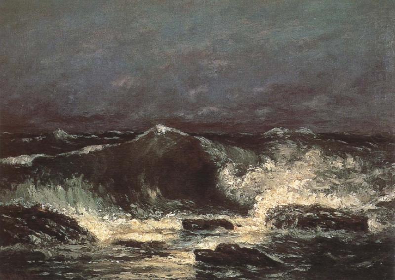 Gustave Courbet wave china oil painting image